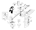 Page A Diagram and Parts List for YP200 YP 200 Weed Eater Trimmer